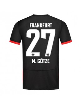 Eintracht Frankfurt Mario Gotze #27 Gostujuci Dres 2024-25 Kratak Rukavima